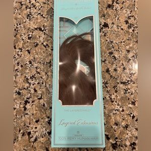 Halo Brown layered Extension 22”